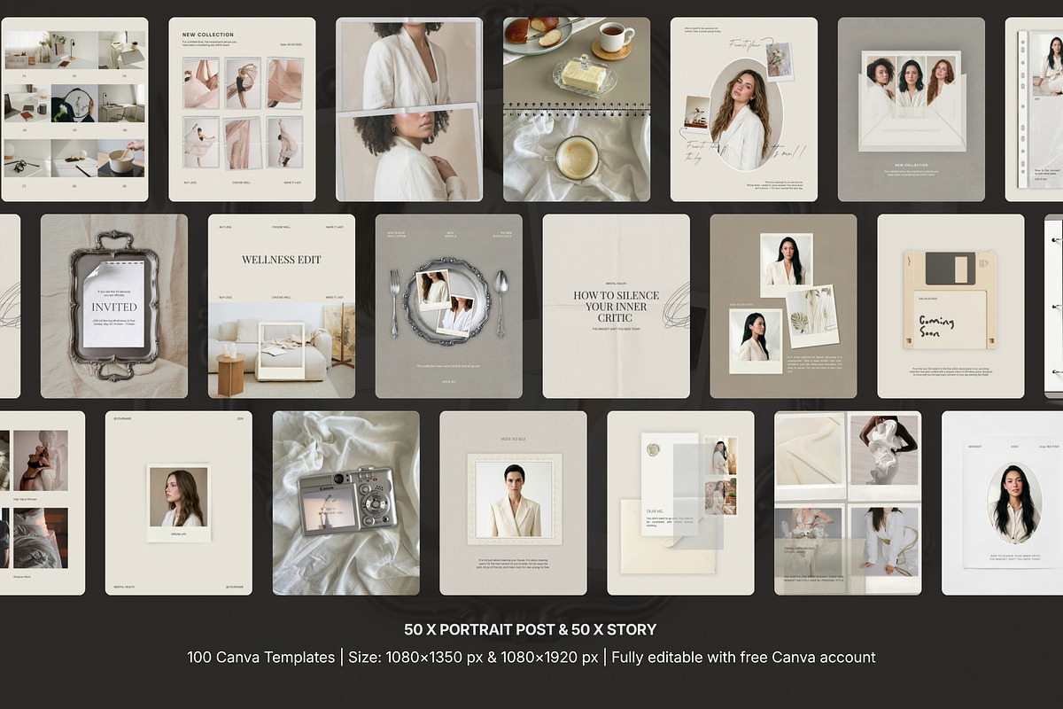 Minimalist Aesthetic Collection, a Social Media Template by Pani Temp. (Photo 14 of 14)