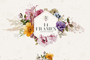 Watercolor Flowers & Leaves, a Decorative Illustration by Damian Roh (Thumbnail 8 of 20)