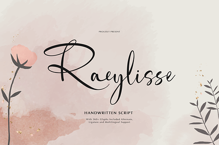 Raeylisse | Handwritten Script