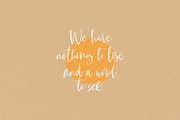 Mauritania, a Script Font by Get Studio (Thumbnail 5 of 10)