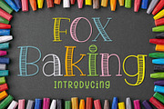 Fox Baking Font, a Slab Serif Font by Fox7 By Rattana (Thumbnail 1 of 9)