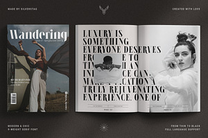 LaRuja - Modern Serif Typeface