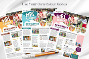 Canva Newsletter Template for Kids, a Flyer Template by PixelCraft (Thumbnail 5 of 15)