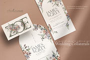 Bloom | Burnt Florals Watercolor, an Invitation Template by slowlivecreate (Thumbnail 6 of 7)