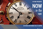 In Time Flyer Template, a Flyer Template by Proshanta Sarker (Thumbnail 1 of 2)