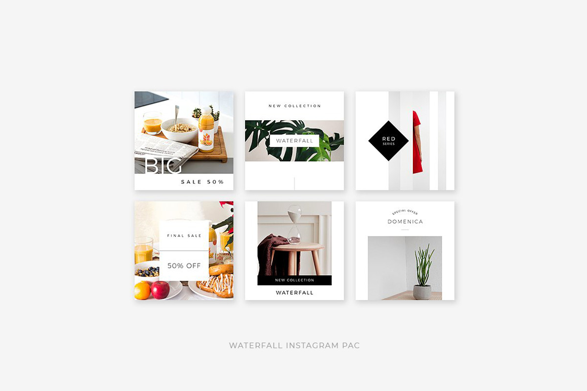 Light Instagram Bundle, a Social Media Template by Swiss_cube (Photo 7 of 8)