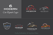 Car Service Logo Collection, a Branding & Logo Template by YUDesignStore (Thumbnail 1 of 11)