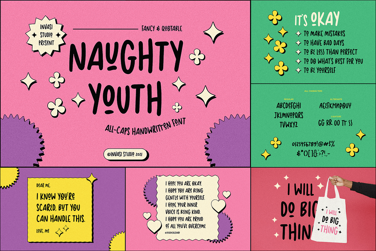Playful Font Bundle SALE!!, a Script Font by Invasi Studio (Photo 7 of 13)