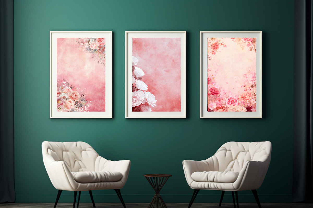 Blush Rose Digital Paper Pack, a Brochure Template by LA Design (Photo 8 of 9)