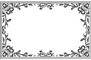 Floral Laser Cut Frame Set, an Illustration by jahid234 (Thumbnail 6 of 9)