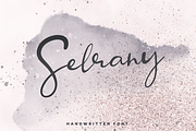 Selrany, a Script Font by Larin Type Co. (Thumbnail 1 of 7)