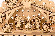 Nativity Scene Laser Cut Files, a Graphic by Lasercoldesigns (Thumbnail 3 of 4)