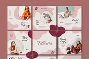 Fashion Carousel Social Media Post, a Social Media Template by MightyDesign (Thumbnail 2 of 6)