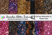 Seamless Glitter Texture Backgrounds, a Pattern Graphic by Canvas Craft (Thumbnail 1 of 9)