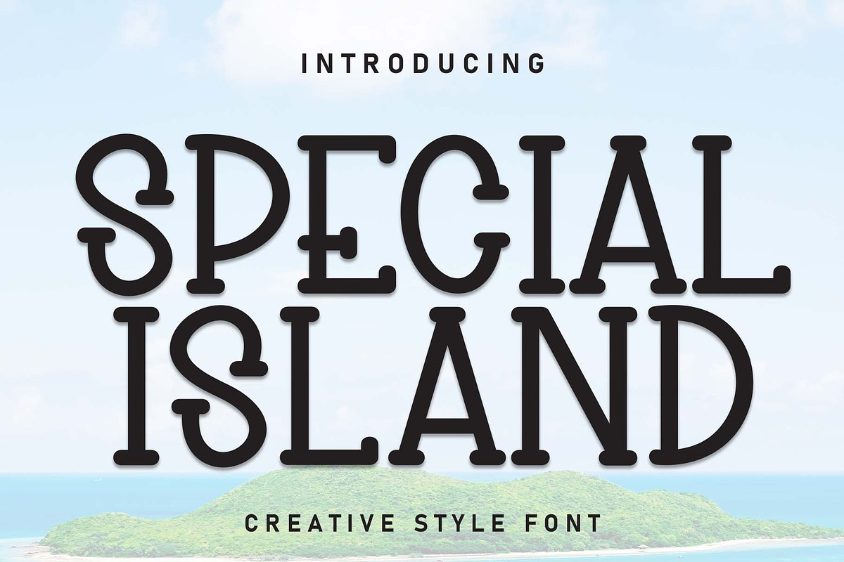 Special Island | Script Font, a Script Font by Scratchones (Photo 1 of 8)