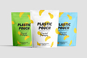 Plastic Stand-Up Pouch Mockup Set, a Packaging Mockup by pixelmock (Thumbnail 7 of 19)