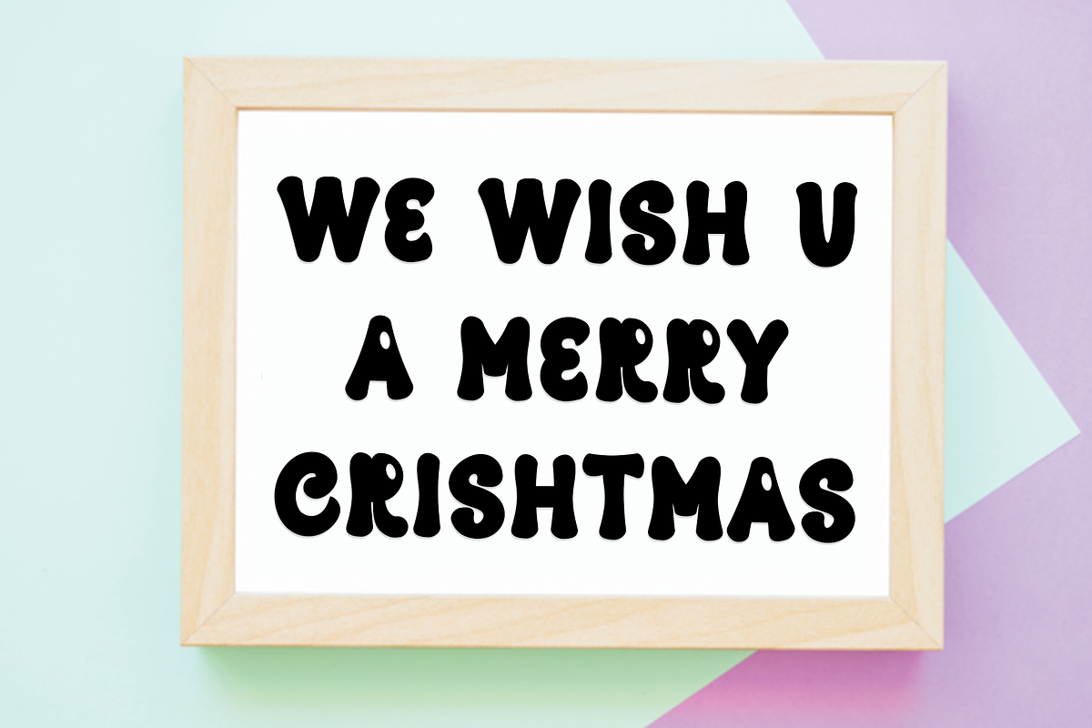 Birthday Ornament, a Script Font by FreshTypeINK (Photo 4 of 7)