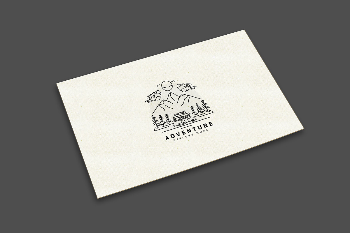 Camper van logo design, a Branding & Logo Template by vexper (Photo 3 of 4)