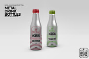 330ml Metal Drink Bottles Mockup, a Packaging Mockup by INCDesign (Thumbnail 4 of 6)