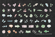 258 Multicolored Chalk Doodles Paper, an Abstract Photo by Ksuview (Thumbnail 4 of 8)