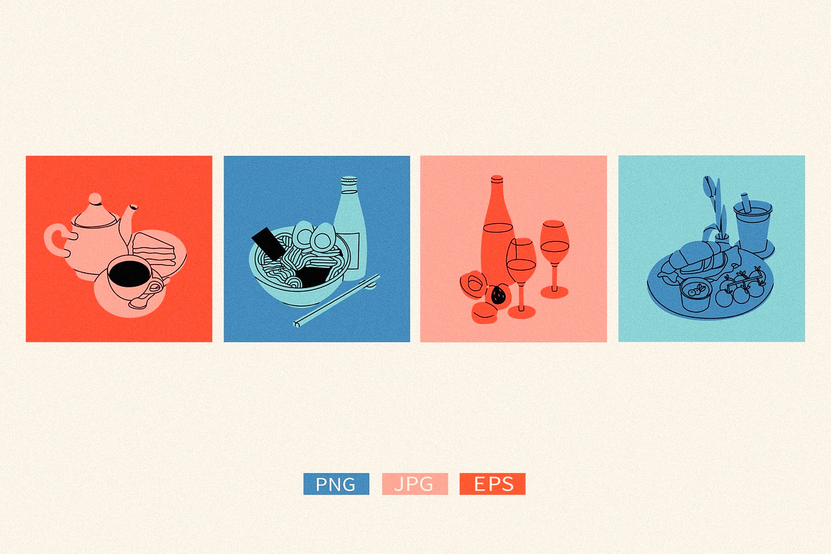 All day food, a Person Illustration by Twisted Tail (Photo 3 of 8)