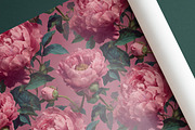PEONY HERITAGE Seamless Pattern, a Pattern Graphic by AYAKA Studio Co. (Thumbnail 2 of 8)