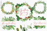 Christmas Greenery. Winter Foliage, an Illustration by LABFcreations (Thumbnail 6 of 8)