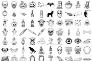 Procreate Spooky Halloween Stamps, a Brush Add-On by OneBerryCreations (Thumbnail 2 of 3)