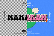 Groovy Text Effect Style, a Layer Style Add-On by Mockmenot (Thumbnail 3 of 3)