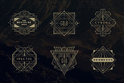24 Art Deco Badges, a Branding & Logo Template by Tugcu Design Co. (Thumbnail 5 of 5)
