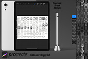 Diamonds Set 1 Procreate Brush Stamp, a Brush Add-On by Disasterology Ink (Thumbnail 2 of 10)
