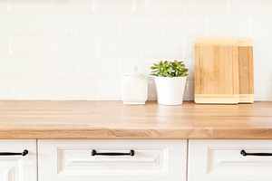 Bright And Clean Kitchen