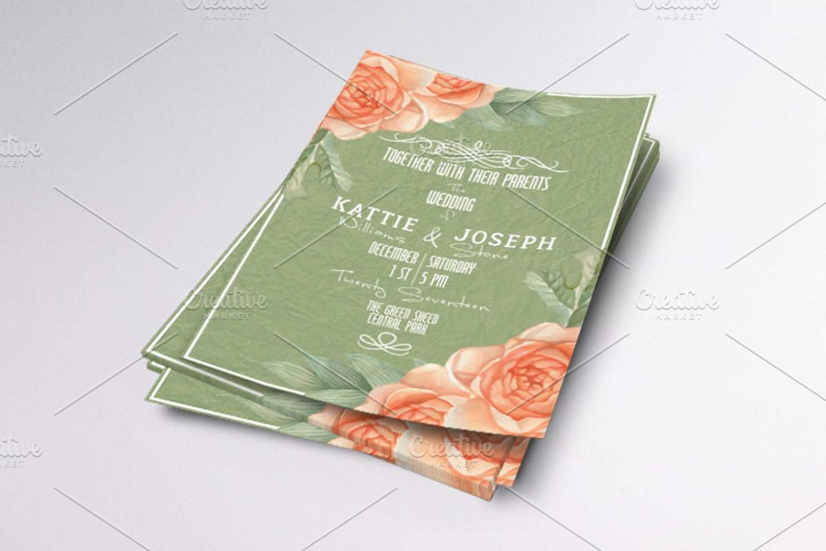 Wedding Invitation, an Invitation Template by Tiaga (Photo 2 of 3)