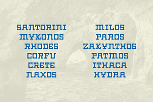 Okeanos Font