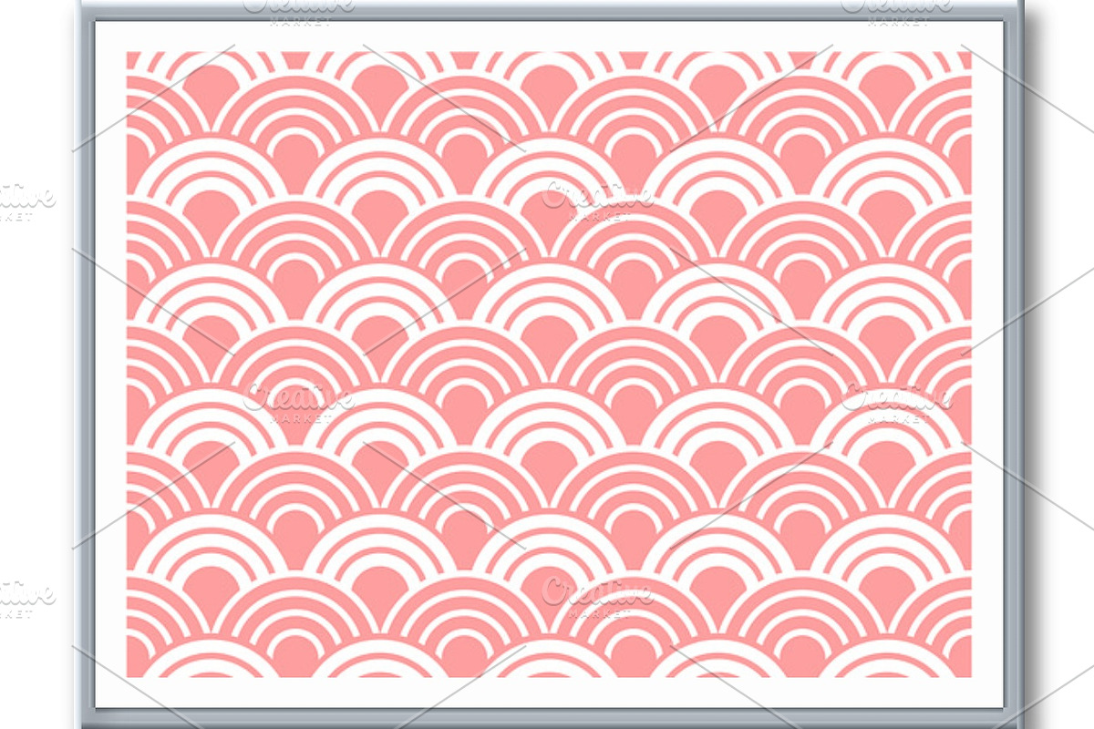 The geometric pattern with circles, a Decorative Illustration by RODINA (Photo 3 of 3)