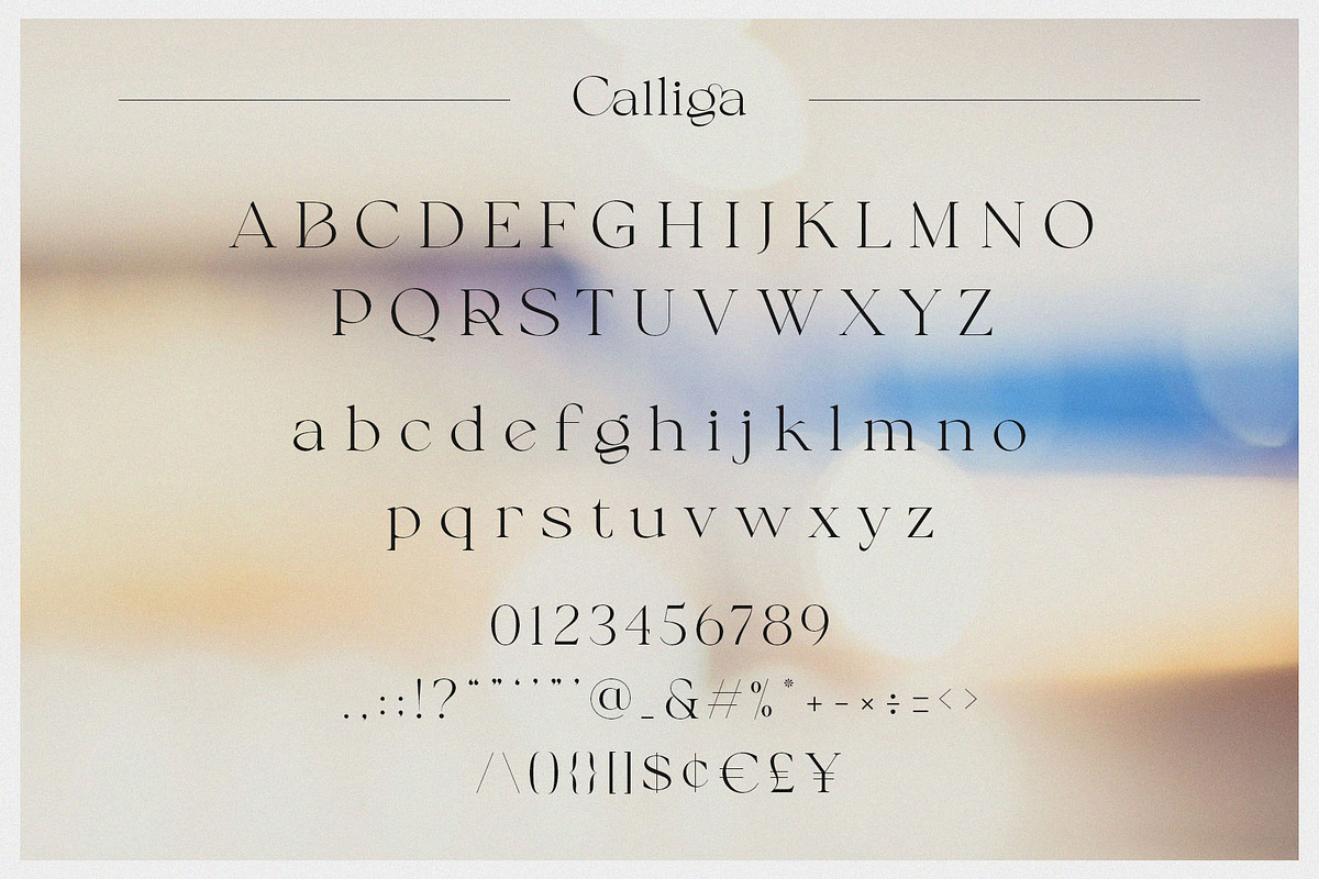 Calliga // Stylish Ligature Serif, a Serif Font by BrandSemut (Photo 10 of 10)