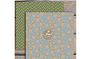 Labrador Dogs Digital Papers, a Pattern Graphic by JennyL Designs (Thumbnail 7 of 8)