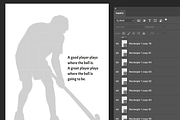 Field Hockey man photo collage, a Templates & Theme by AIW SOLUTIONS (Thumbnail 2 of 4)