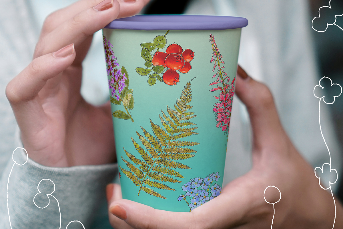 Flowers Illustration Bundle, a Decorative Illustration by Schumacher Shop (Photo 13 of 18)