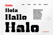 ROKTONE, a Slab Serif Font by Ardyanatypes (Thumbnail 6 of 12)