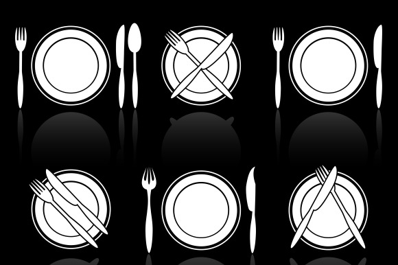 Fork Knife And Spoon Icons