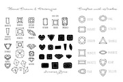 Gems- Hand-drawn & Precise Drafted, an Illustration by becky nimoy (Thumbnail 2 of 4)