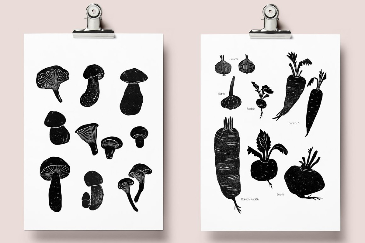 Autumn Bundle: Kitchen and Garden, a Food Illustration by Mii Lab (Photo 2 of 28)
