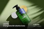 Shampoo/Soap Bottle Mockup, a Packaging Mockup by ABAMockups (Thumbnail 1 of 7)