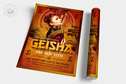 Geisha Night Flyer Template V3, a Flyer Template by ThatsDesignArt (Thumbnail 5 of 7)