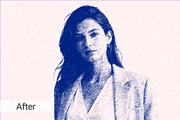 Graphic Sketch Photo Effect, a Layer Style Add-On by graphypix (Thumbnail 3 of 13)