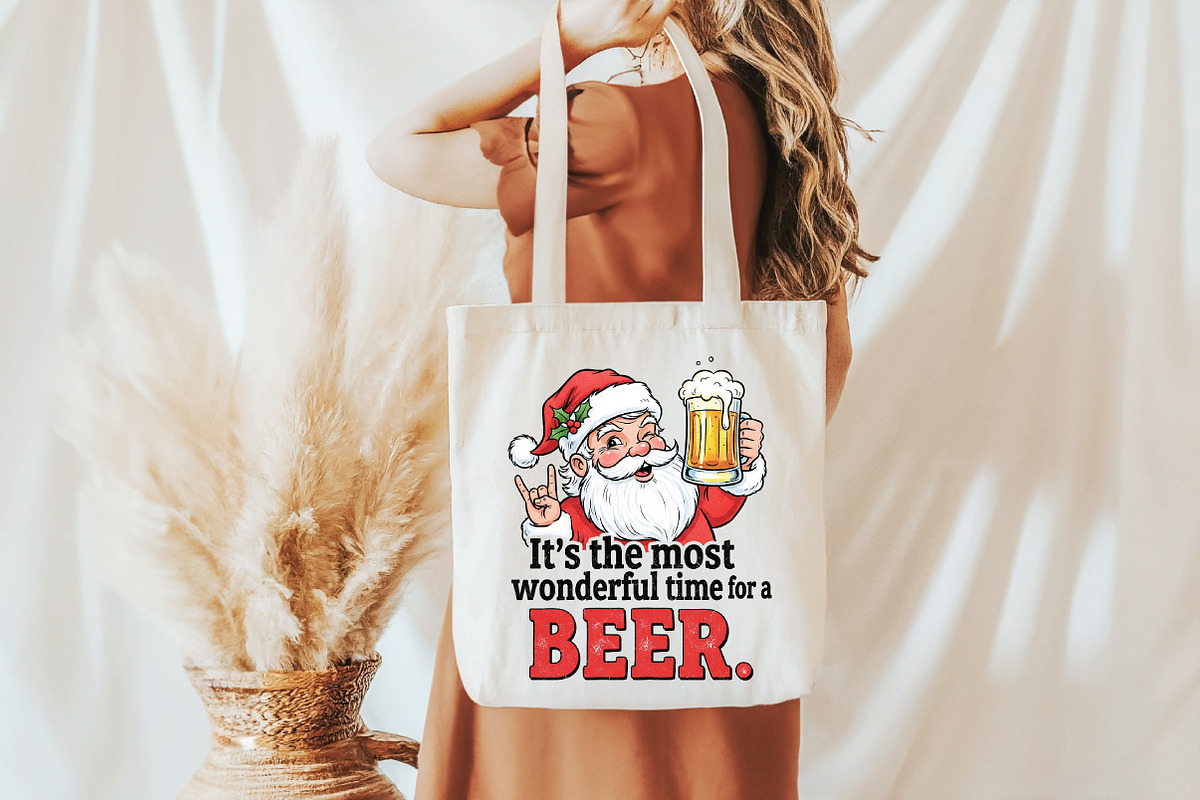 Funny Santa Christmas Sublimation, an Illustration by Libby Wishes (Photo 3 of 5)