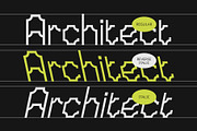 CS Rushed – Techno Font, a Sans Serif Font by Craft Supply Co. (Thumbnail 4 of 8)