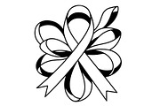 Cancer Awareness Silhouette Set, a Healthcare Illustration by Designer_Momina (Thumbnail 23 of 24)