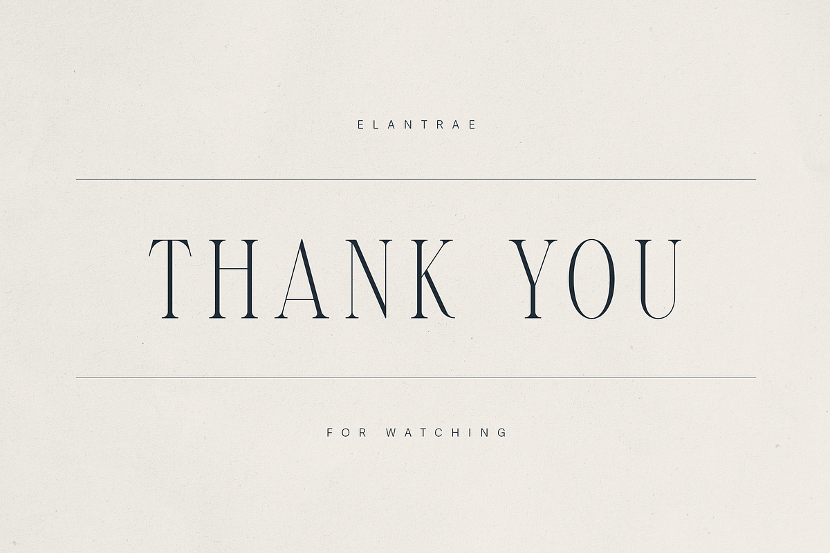 Elantrae – Elegant Modern Serif Font, a Serif Font by Only Fonts (Photo 11 of 11)
